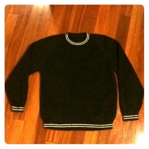 Hand knit alpaca sweater